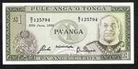 TONGA   P19c 1  PAANGA  1989 #B/2     UNC. - Tonga