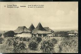 Carte N° 53. Vue 21. Kabinda : Corps De Garde Et La Prison (carte Neuve) - Entiers Postaux