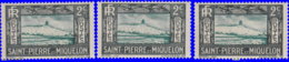 St Pierre & Miquelon 1932. ~  YT 137* Par 3 - 2 C. Falaise Et Phare - Unused Stamps