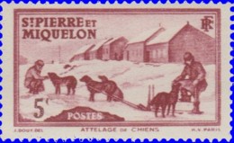 St Pierre & Miquelon 1938. ~  YT 170* - 5 C. Attelage - Unused Stamps