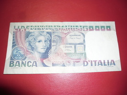 BILLET ITALIE 50 000 LIRE 11 - 04 - 1980 Ciampi / Stevani - 50000 Lire