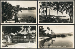 BRAZIL: PAQUETÁ: 4 Old PCs With Very Nice Views, Beaches, Ed.Colombo, All Unused, VF! - Autres & Non Classés