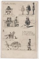 Carte Photo Militaria Humour Dessin Caricature Satirique Par Noari Saint CYR Chanson Boulangerie - Humoristiques