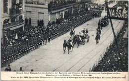 BELGIQUE - BRUXELLES -- Visite De LL MM. Impériales L'Empereur Et L'impératrice D'Allemagne...25 Octobre 1910 - Fiestas, Celebraciones