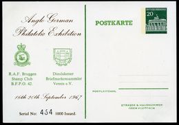 Bund PP43 D2/004 ELMPT DT-BRITISCHE AUSSTELLUNG 1967  NGK 5,00 € - Private Postcards - Mint