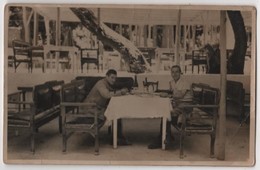 SYRIA Carte Photo Militaria Soldats Français à DAMAS 3 Mai 1939 Bar Restaurant Café - Siria