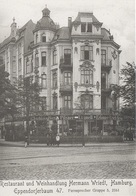 AK Hamburg Um 1910 Eppendorf Restaurant Weinhandlung Wriedt Eppendorfer Baum 47 Ecke Lehmweg A Hoheluft Repro Neudruck - Eppendorf
