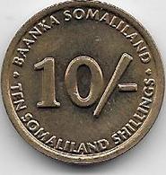 Somalie - 10 Schillings - 2002 - Somalie