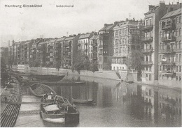 AK Hamburg Vor 1919 Isebeckkanal Isebekkanal Kanal A Osterstraße Bundesstraße Bismarckstraße Hoheluft Repro Neudruck - Eimsbüttel