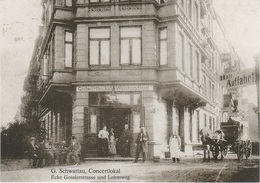 AK Hamburg Um 1900 Eppendorf Restaurant Schwartau Goßlerstraße Ecke Lehmweg Eppendorfer Weg Hoheluft Repro Neudruck - Eppendorf