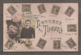 Langage Des Timbres    Semeuses  Oblit  10c Semeuse  1910 - Sellos (representaciones)