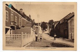 SANTENAY LES BAINS  --1938--  CORCHANU  (animée ) -  Timbres , Cachet Daguin (vins ,eaux Lithinées )---pas Très Courante - Sonstige & Ohne Zuordnung