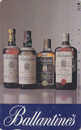 Télécarte Japon / 110-011 - ALCOOL - WHISKY - BALLANTINES - Alcohol Japan Phonecard - ALKOHOL Telefonkarte - 1084 - Alimentation