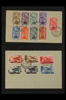 GENERAL ISSUES (NORTH AFRICA)  1933 50th Anniversary Of Foundation Of Colony Of Eritrea (Postage And Air) Complete Set ( - Autres & Non Classés