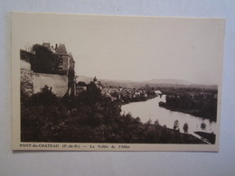 63 Puy De Dôme Auvergne Pont De Château La Vallée De L'Allier - Pont Du Chateau