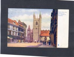 89815    Regno  Unito,    Town  Hall And  Church Of  St. Lawrence,  Reading,  VG  1911 - Reading