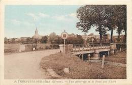 CPA 55 Meuse Pierrefitte Sur Aire Vue Générale Et Le Pont Sur L'Aire - Pierrefitte Sur Aire