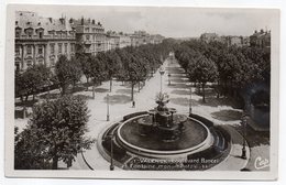 VALENCE --1946-- Boulevard Bancel Et Fontaine Monumentale.........à  Saisir - Valence