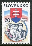 SLOVAKIA 2003 10th Aniversary Of Republic MNH / **.  Michel 444 - Unused Stamps