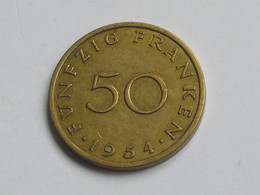 50 Franken 1954 - SARRE - Saarland   **** EN ACHAT IMMEDIAT **** - Andere & Zonder Classificatie