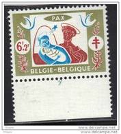 BELGIQUE COB 1119 Nr Planche 2 * MH. (4M127) - ....-1960