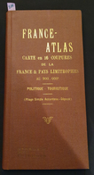 211 - FRANCE ATLAS - Blondel La Rougery - 155 X 300 - France Politique, Touristique, Chemin De Fer - 1/900 000e - Maps/Atlas