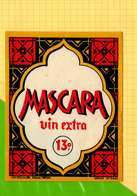 Etiquette De Vin : Vin Extra MASCARA - Afrique Du Sud