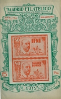 1951 . MADRID FILATÉLICO , AÑO XLV , Nº 516/8 , EDITADA POR M. GALVEZ , ÓRGANO DE PROPAGANDA Y DIFUSIÓN DE LA FILATELIA - Spagnole (dal 1941)