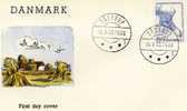 EUROPA-Kongreß 1960 WHO Dänemark 385 FDC O 2€ Mutter/Kind Gesundheits-Vorsorge CEPT Cover Of DANMARK - Muttertag