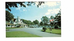 YARMOUTH, Nova Scotia, Canada, Lakelawn Motel, 1960's? Chrome Advertising Postcard - Yarmouth