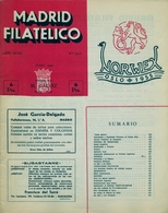 1954 . MADRID FILATÉLICO , AÑO XLVIII , Nº 551 / 6 , EDITADA POR M. GALVEZ - Spanish (from 1941)