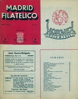 1954 . MADRID FILATÉLICO , AÑO XLVIII , Nº 551 / 6 , EDITADA POR M. GALVEZ - Spagnole (dal 1941)