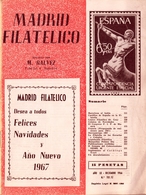 1966 . MADRID FILATÉLICO , AÑO LX , Nº 701 / 12 , EDITADA POR M. GALVEZ - Spagnole (dal 1941)