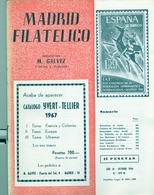 1966 . MADRID FILATÉLICO , AÑO LX , Nº 699 / 10 , EDITADA POR M. GALVEZ - Spanisch (ab 1941)