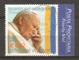 Vatican 2004 Mi 1485 Canceled WORLD TRAVELS POPE JOHN PAUL II - Gebraucht