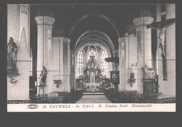 Sint Pauwels / St. Pauwels / St. Paul - St. Pauwels Kerk - Binnenzicht - Uitg. Ch. De Potter - Sint-Gillis-Waas