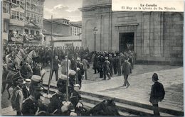 ESPAGNE -- La CORUNA --  El Rey En La Iglesia De Sn Nicolas - La Coruña