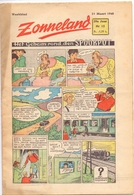 Tijdschrift Weekblad Magazine Voor De Jeugd - Strips - Zonneland - 21 Maart 1948 - Jeugd