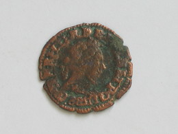 Double Tournois à Identifier  ***** EN ACHAT IMMEDIAT ***** - 1610-1643 Luigi XIII Il Giusto