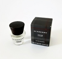 Miniatures De Parfum BURBERRY  TOUCH  FOR MEN EDP 5 Ml  + Boite - Miniatures Men's Fragrances (in Box)