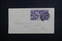 WALLIS ET FUTUNA - Affranchissement Plaisant Sur Petite Enveloppe Pour Mata Utu En 1947 - L 49361 - Lettres & Documents