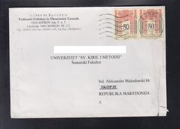 HUNGARY, COVER / REPUBLIC OF MACEDONIA ** - Brieven En Documenten