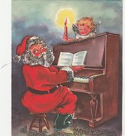 PHOTO De Père Noël Jouant Du Piano   -  025 - Babbo Natale