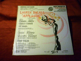 LAUREN BACALL  IN APPLAUSE    ° ORIGINAL CAST ALBUM  BEST MUSICAL TONY AWARDS / PRESSAGE USA - Comiques, Cabaret