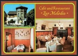 D0460 - TOP Wusterhausen Dosse - Cafe Gaststätte Zur Melodie - Bild Und Heimat Reichenbach Qualitätskarte - Wusterhausen