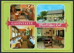 D0461 - TOP Wusterhausen Dosse - Gaststätte Märkischer Hof - Bild Und Heimat Reichenbach Qualitätskarte - Wusterhausen