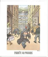 EX LIBRIS , Bandes Déssinées , BD , ENQUETE AU PARADIS, Pétillon , Frais Fr 1.65 E - Illustrateurs D - F