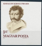 ** 1980 Kisfaludy Károly ívsarki Vágott Bélyeg - Other & Unclassified