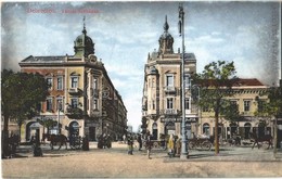 * T2 1913 Debrecen, Városi Bérházak, Marton Gyula és Fia, Váray József üzlete. Kiadja Bettelheim Miksa és Társa - Unclassified