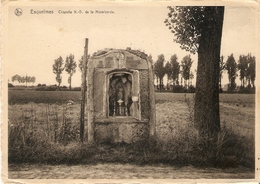 Esquelmes : Chapelle N.-D. De La Miséricorde ( L'abbé Léonard Deffernez,Curé) -- 2 Scans - Pecq